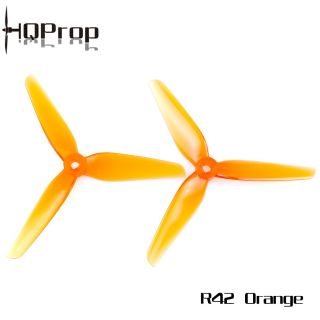 HQ Racing Prop R42 (2CW+2CCW)-Poly Carbonate Orange