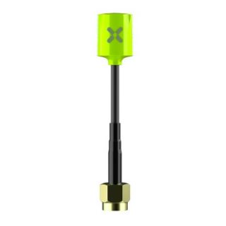 Foxeer Micro Lollipop Fpv Antenna 5.8g 2.5dbi High Gain - RPSMA - RHCP -Verde Fluo